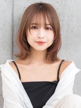 【完全個室サロン】Eleanor spa&treatment 郡山【11月上旬オープン（予定）】&nbsp;顔周りにレイヤーミディアムスタイル【郡山】