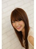 ナチュラルロングストレート