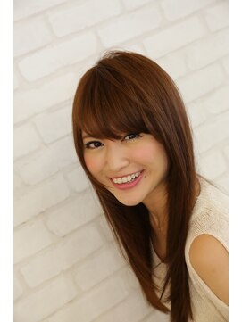 ザビー(THE B) ナチュラルロングストレート