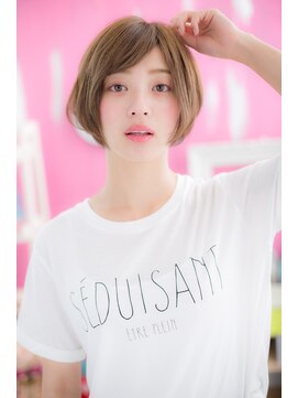 ヘアアンドビューティー ミック(Hair & Beauty miq) 可憐なコットンテイスト★透明感ボブa(miq阿佐ヶ谷)
