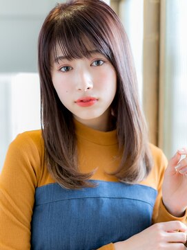 キャリコ(calico) 《calico》*。小顔ヘルシーレイヤー☆イルミナカラーボルドー。*