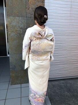 アムズヘアーファム お着物着付