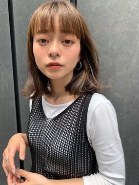 シー バイ ロンド 新宿(Sea by Lond) インナーカラーのボブヘアー♪新宿