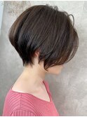 多毛、くせ毛のお悩み解消◎ひし形くびれショートボブ