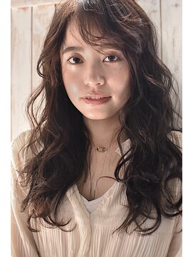 メーヴェ(Mowen) mowen 南堀江 ヌーディーベージュ×愛され×アンニュイロング