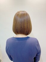 ロンド ルージュ 銀座店(Lond rouge) 丸みボブ バックシルエット