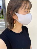 透け感アッシュカラー!
