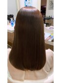 〈mielhair新宿〉髪質改善ULTOWA　ナチュラル　艶ストレート