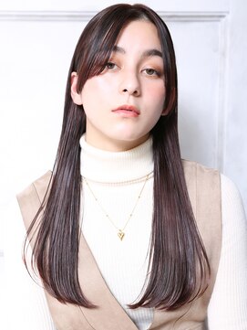 クラッチ トリートメント アンド ヘッドスパ 江坂(CLUTCH) 大人可愛い２０代３０代４０代小顔暗めカラー　胸上 B3