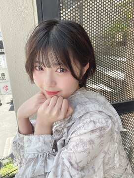 サロンドミルク 原宿(salon de MiLK) 【salon de MiLK 原宿】髪質改善サラサラショートボブ