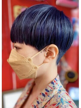 ラッキーサンサンヨンキュー(Lucky3349) navyblue