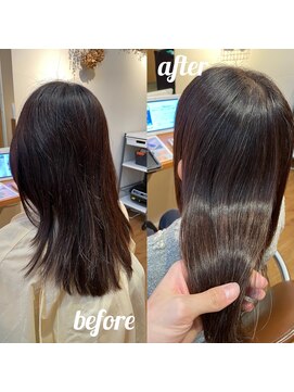 ループス 大倉山店(LOOPS) 髪質改善/白髪染め/白髪ぼかし/艶カラー/水素トリートメント