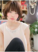 ウザバング大人ガーリーくせ毛風ミニボブc5戸田公園20代30代40代