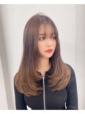 【LICCA 伊崎優李】レイヤーカット/韓国ヘア/前髪/顔まわり
