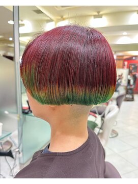 アース 高田馬場店(HAIR&MAKE EARTH) デザインカラー