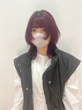 ギグスダブル 栄店(gigs double) 似合わせカット/カラー/ウルフ/ミディアム