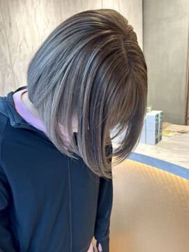 ロンド エスポワール 錦糸町(Lond espoir) 〇グレージュカラーデザインカラーシルキーベージュブリーチ