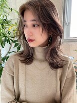 サイン 表参道(SIGN)&nbsp;イヤリングカラーインナーカラーハイライトカラーレイヤーカット