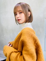 ケイト(kate)&nbsp;【kate 大宮】内巻きボブ×シアーベージュ