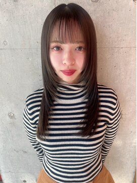 ラヴィズム 松崎店(LUVISM) ◎韓国ヘアー顔周りレイヤーおくれ毛前髪東区松崎