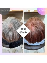 アッシュ 中山店(Ash)&nbsp;【家郷限定】白髪ぼかしテクニックカラー