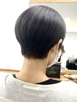 ランプ(Lamp) くびレイヤーグレーベージュニュアンスカラー白髪染め白髪ぼかし