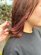 hair laboおすすめメニュー紹介（４）　【インナーカラー】