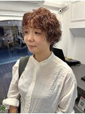 【白岩】マッシュショートパーマ/ニュアンスパーマ