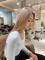 アンス 大阪梅田(ANs.)&nbsp;透明感抜群♪20代30代ダブルカラーブリーチグレージュアッシュ