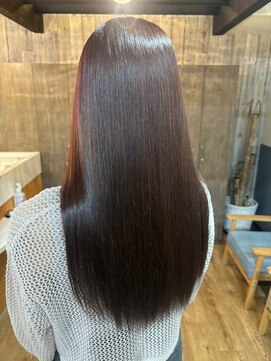 スカイ(SKY) 透明感カラー/髪質改善/縮毛矯正/レイヤーカット/ダブルカラー