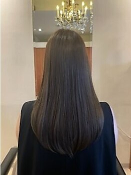 ルサージュ 常盤平(Lesage)の写真/≪酸性ストレート≫でナチュラルなストレートヘアが手に入る☆ダメージレスでサラ艶に仕上がります◎