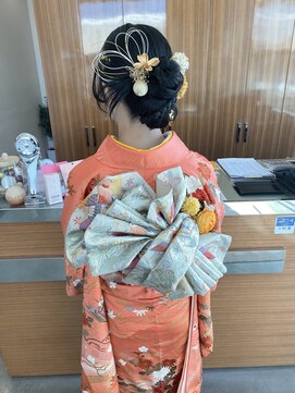 カッツ 駅家店(CUT S) 成人式ヘアアレンジカチモリ〇
