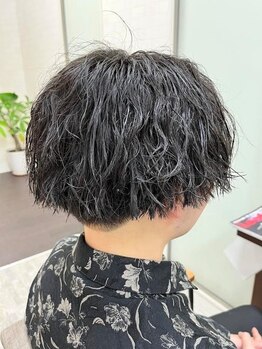ルミエールイリゼ 城陽店(Lumiere Irisee)の写真/【アルプラザ城陽４階/駐車場有】なりたいが叶う/メンズの方でも通いたくなる接客！朝のセットも簡単に♪