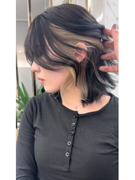 メゾン(Maison) 三宮/ダブルカラー/ハイトーン/ブリーチ/カラー/インナーカラー