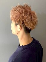 ワンズナゴヤ 名古屋栄店(ONE's NAGOYA) スペインカールスパイキーショートフェザーパーマブルーブラック