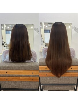 ハイエクステンション 京都駅前店(Hi-Extension) ナチュラルブラウン@dresser____216