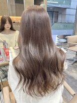 サンク 原宿 表参道(cinq)&nbsp;ハイトーンミルクティーグレージュ明るめアッシュベージュ2030代