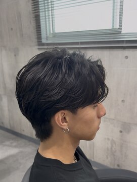 ビカムメンズヘアー 栄店(become men's hair) フェザーパーマ