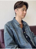 サイドグラデーション×センターパート