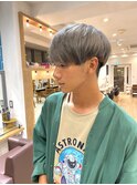 刈り上げマッシュ×シルバーカラー　北千住T6
