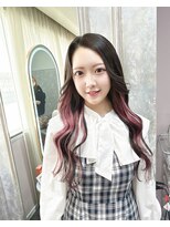 ガルボヘアー 心斎橋店(garbohair)&nbsp;心斎橋プルエクステで学割ロング当日イメチェンイヤリング