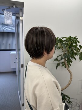 クレア 上大岡(CREA) 白髪ぼかしハイライト縮毛矯正ダブルカラー髪質改善30代40代50代