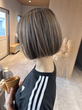 イェル(ELL.) アンブレラカラー ミルクティーカラー