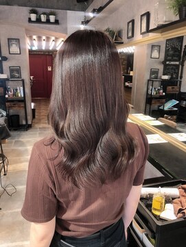 ロンド ルージュ 銀座店(Lond rouge) ミニウルフ髪質改善縮毛矯正酸性ストレートレイヤーカット/