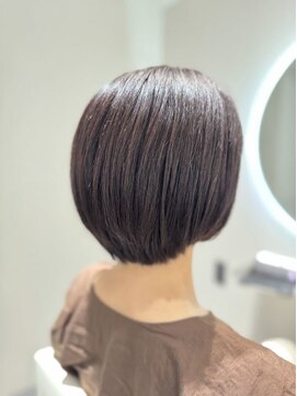 アンサー(answer) ラベンダーカラー×ショートボブ