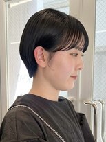 ニコ トウキョウ(nico TOKYO)&nbsp;20代30代前髪なしショートハンサムショート丸みショートレイヤー