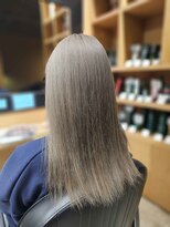 オーガニック ライフ 若葉 鶴ヶ島(organic+life)&nbsp;◎ミルクティーベージュ×ストレートロング美髪