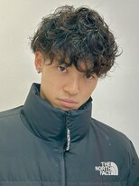 ディッセンバー 伊勢崎(December) メンズ/センターパート/似合わせカット/ニュアンスパーマ