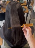 髪質改善ストレート