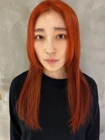 アカラ アネックス(acala annex)&nbsp;face layer x orange　color【イルミナカラー/縮毛矯正/髪質改善